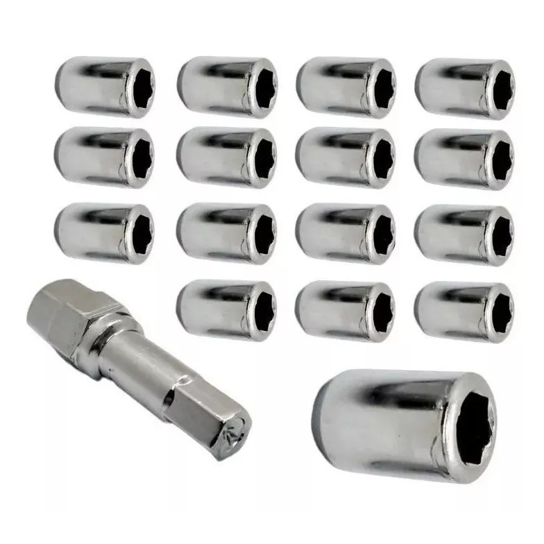 Kit 16 Porcas Roda Allen Lob Gm Chevette Onix M12x1,5