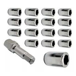 Kit 16 Porcas Roda Allen Lob Gm Chevette Onix M12x1,5