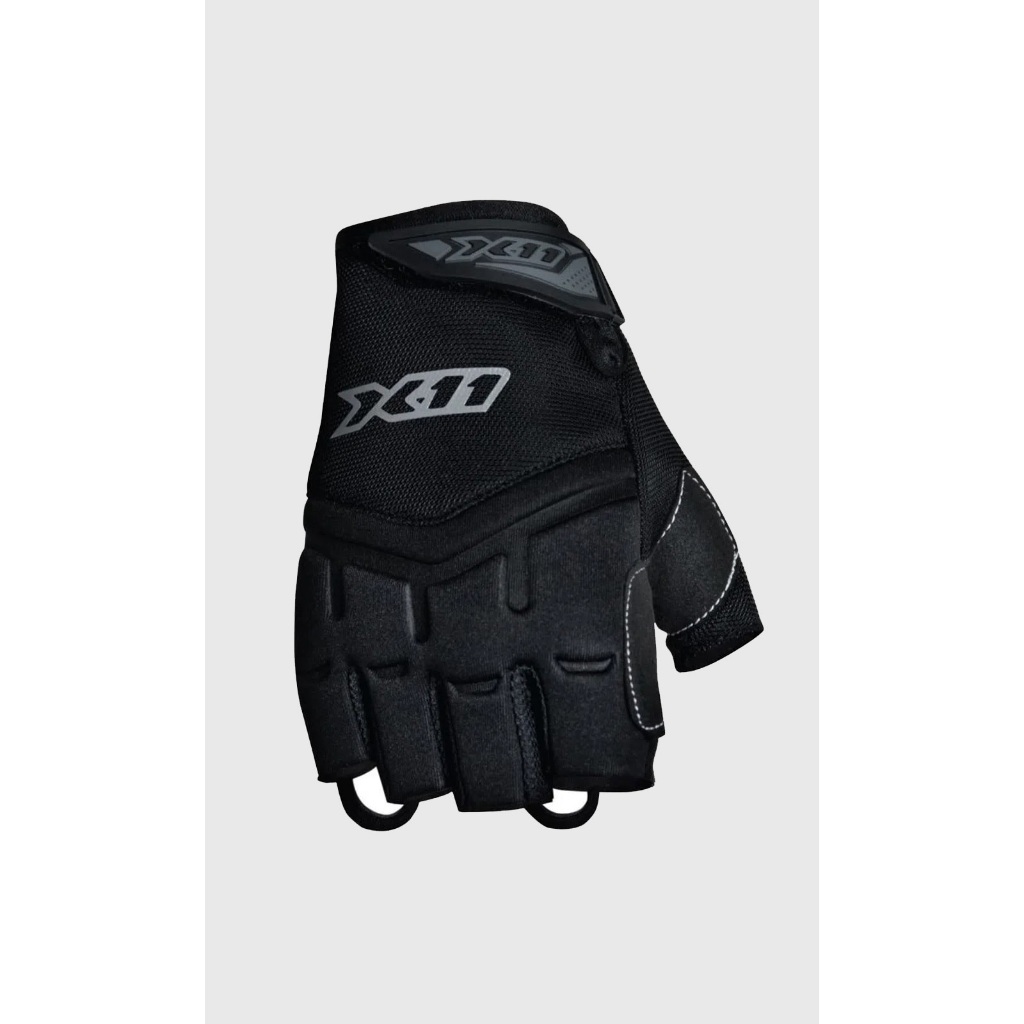 Luva Fit X Meio Dedo Preta | X11 em Oferta na Shopee