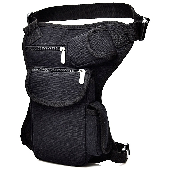Bolsa Perna Pochete Cartucheira Perna Moto Camping Caça Bc12