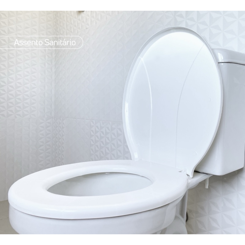 Assento / tampa de vaso sanitario universal