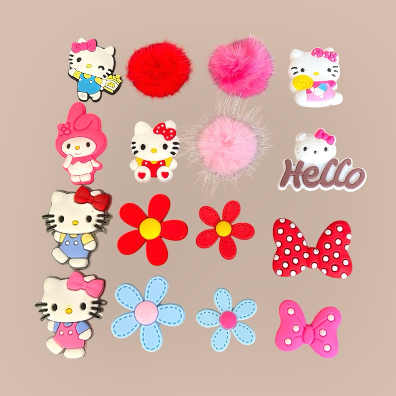 Kit pins/Bottons para Babuches/sapatos