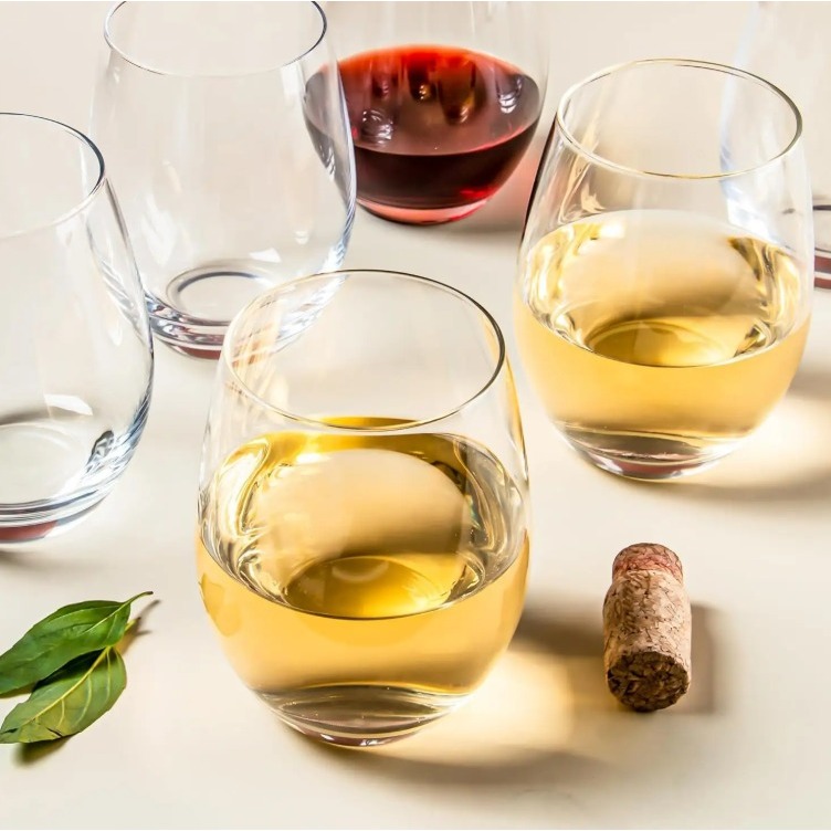 Jogo 6 Copos de Vidro Transparentes Aruba 475ml - Gamma em Oferta na Shopee