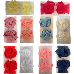Kit de Faixa Meia de Seda para Bebê – Laço Gorgorão Conforto e Charme