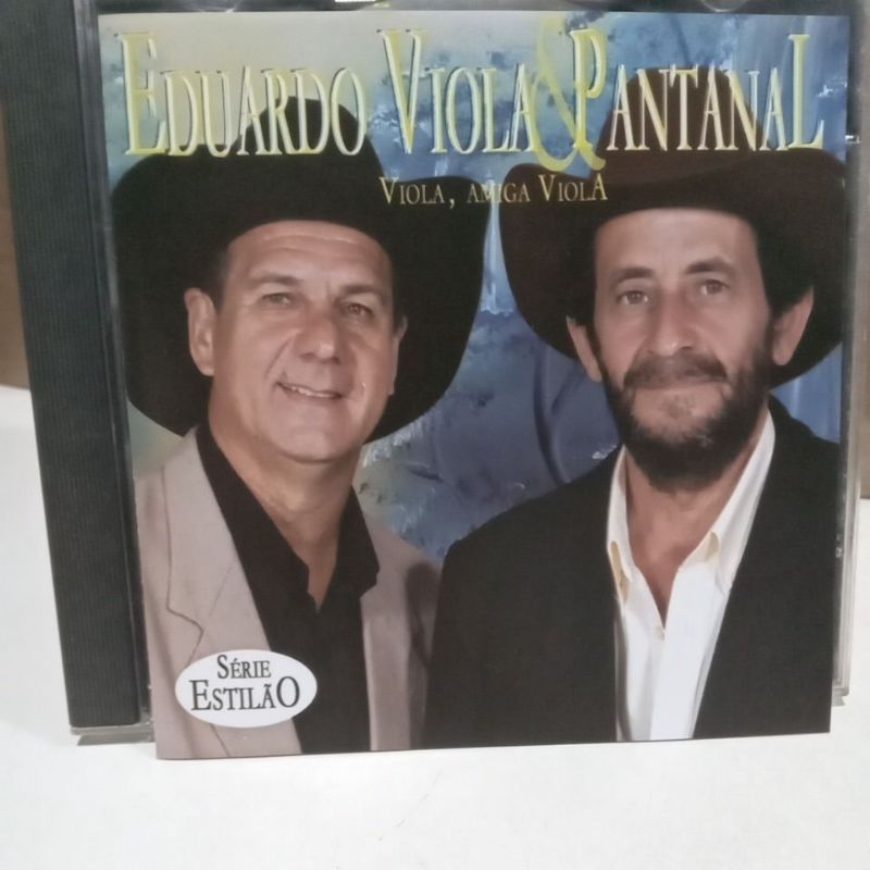 CD EDUARDO VIOLA & PANTANAL -VIOLA, AMIGA VIOLA TIRAGEM AA-1000