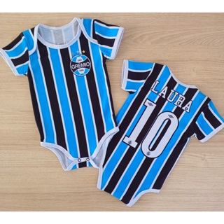Body bebê Grêmio personalizado com nome em Oferta na Shopee