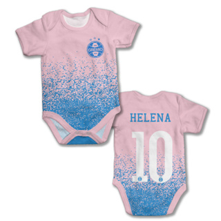 Body bebê grêmio outubro rosa 2021 personalizado com nome em Oferta na Shopee