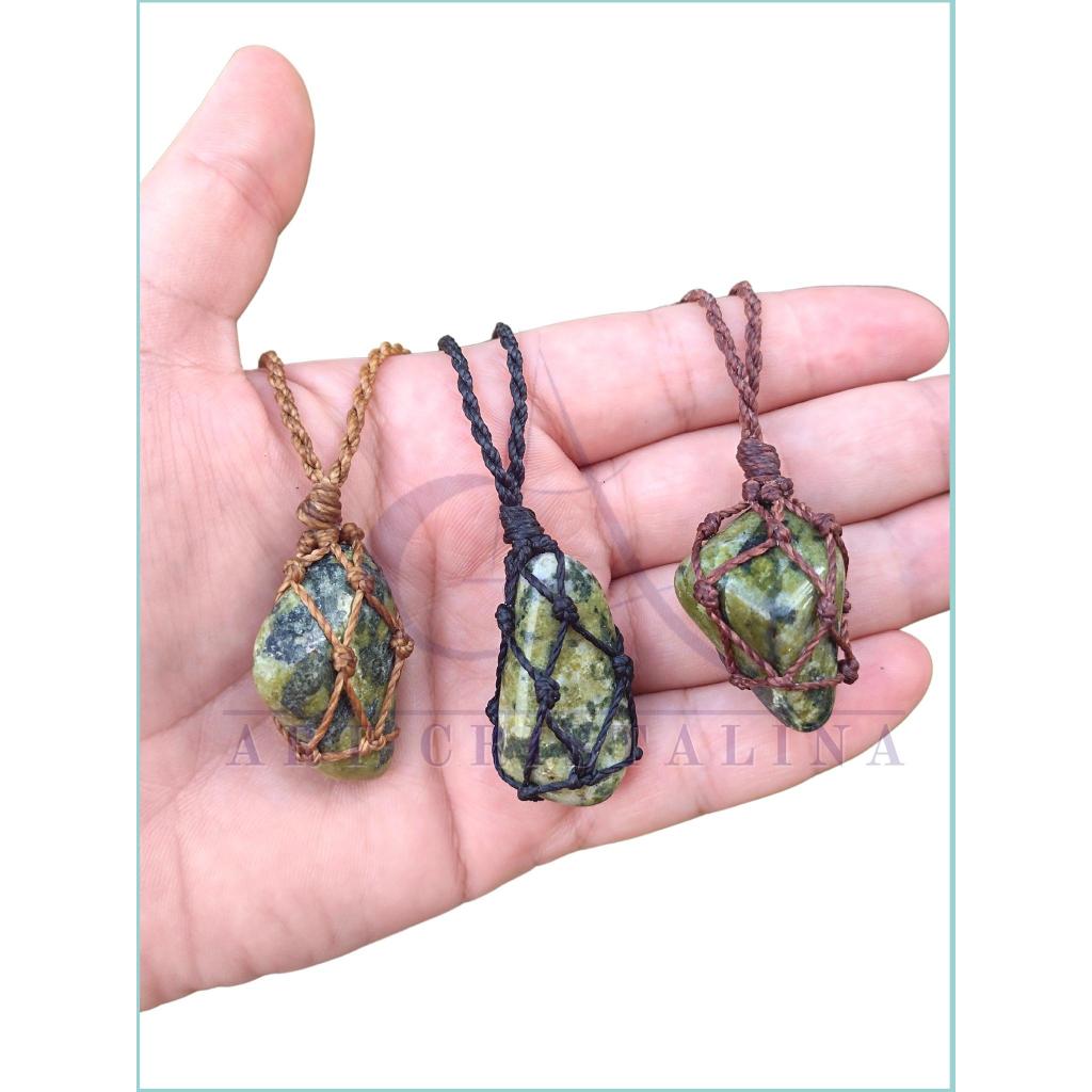 Colar Jadeita Jade Nefrita Pedra Natural Semi Preciosa na Redinha em Oferta na Shopee