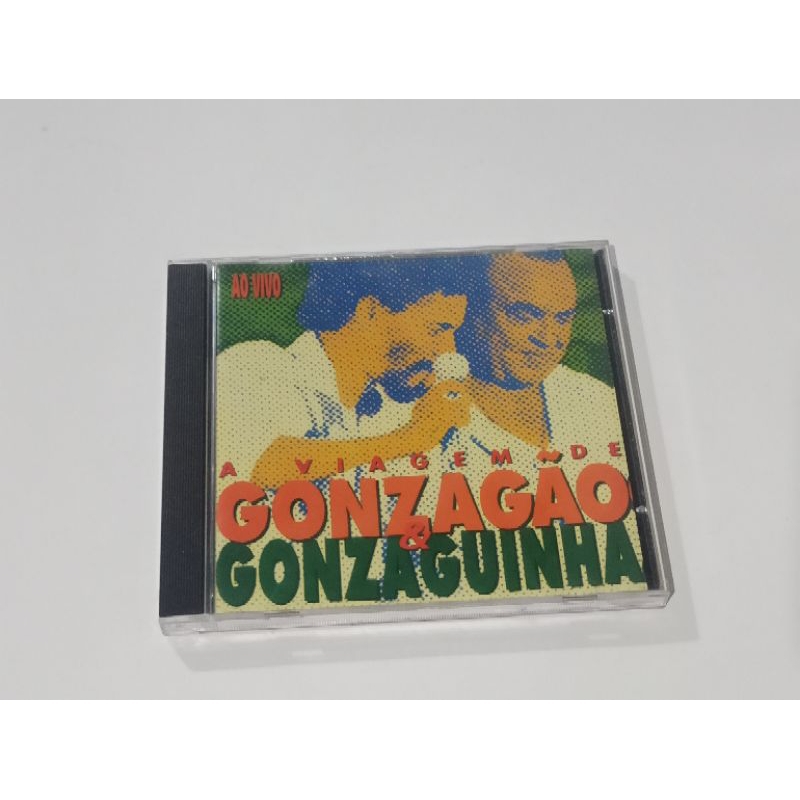 CD A VIAGEM DE GONZAGÃO & GONZAGUINHA AO VIVO (usado e original)
