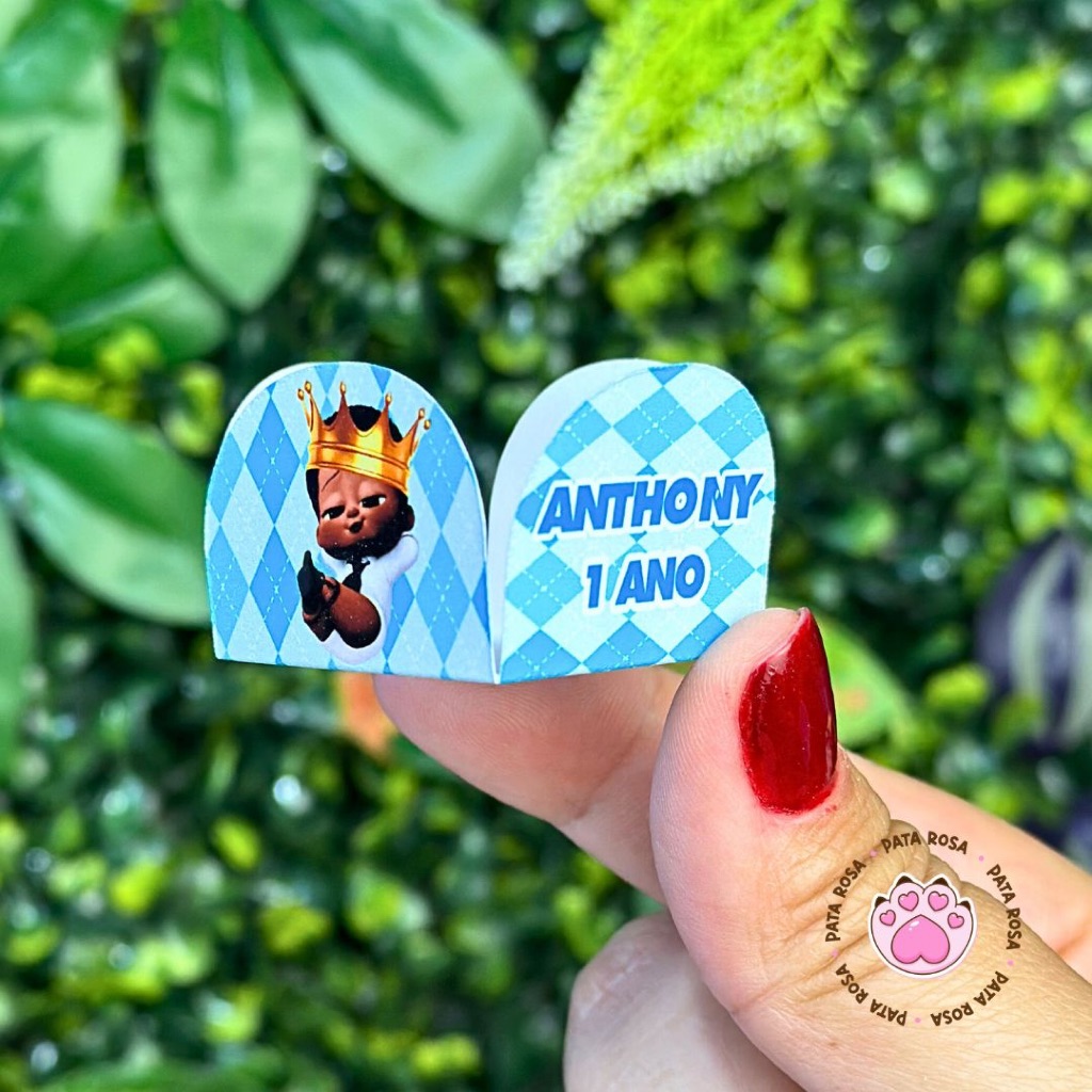 Forminha Personalizada Poderoso Chefinho Afro - para Brigadeiro e Docinhos em Festas Infantis | Personalizados para D