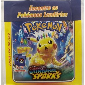 200 CARDS POOKEEMOON PP = 50 PACOTES FECHADOS