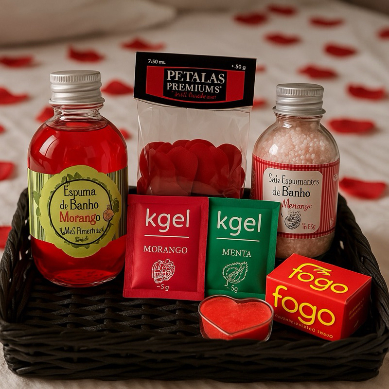 Kit SPA Romântico Espuma de Banho + Sais de Banho + Vela Arômatica + Pétalas Formato Coração 250 UN em Oferta na Shopee