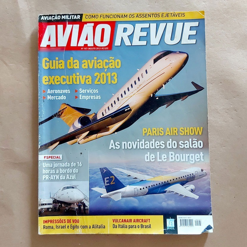 Revista Avião Revue 167 Ago2013 Guia Da Aviação Executiva s2