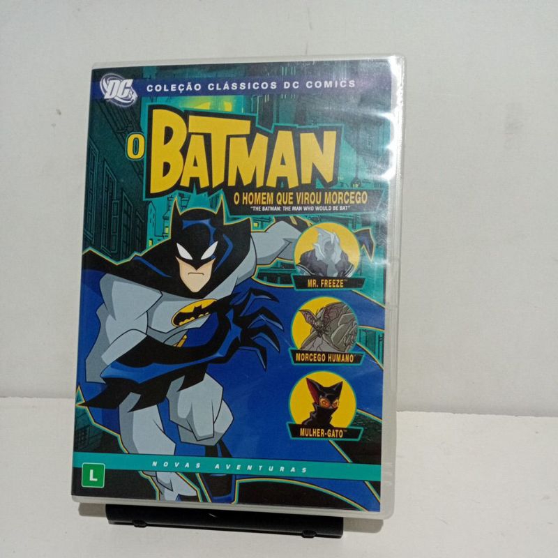 DVD O Batman – O Homem que Virou Morcego – Coleção Clássicos DC Comics | Animação