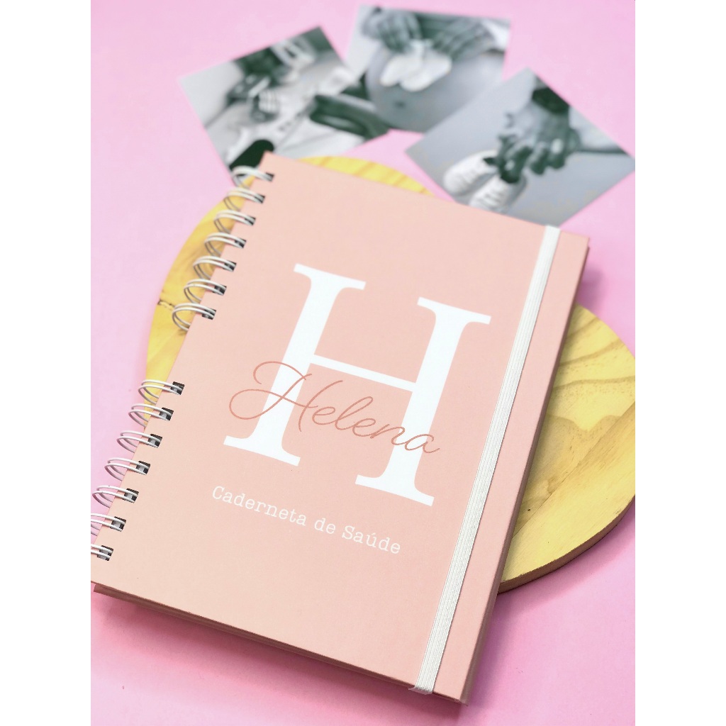 Caderneta De Saúde/Vacinação Personalizada Minimalista Simples - Menina em Oferta na Shopee