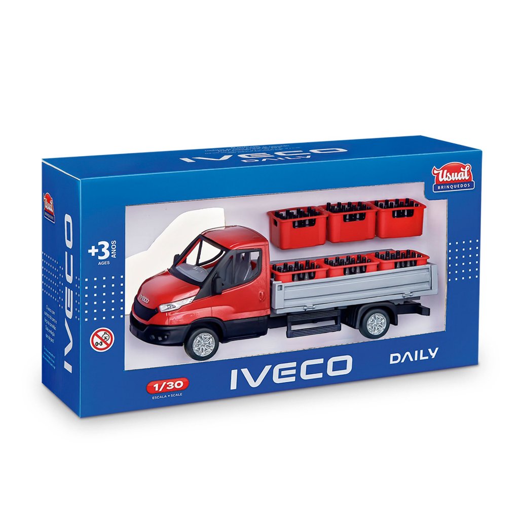 Caminhão Iveco  Briqnuedo Daily Carroceria Drop Side