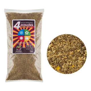 Massa Japonesa 4 Estações Ultraligh 600g Lago Pesqueiro Carpa Tilápia Pacu em Oferta na Shopee