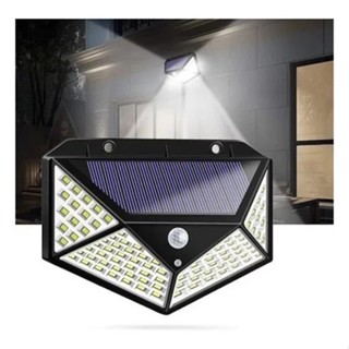 1/2/3 Unidades Luminárias Solares Impermeáveis Prova De Chuva 100 Led Sensor Courtyard Light Promoção em Oferta na Shopee