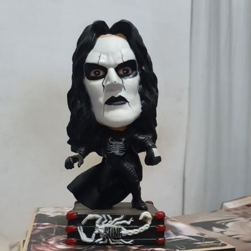 boneco sting cabeção raríssimo wcw wwe 1999 original