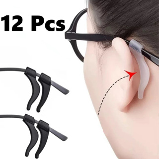 Kit 12 Suportes Trava Armação de Óculos Antiderrapante em Silicone em Oferta na Shopee