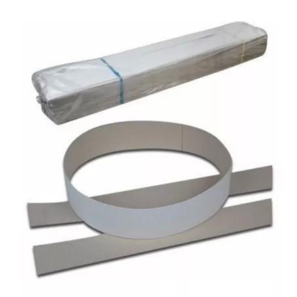 1.000 Fita de Papel Separador de Sabores 4x38  com divisão no meio, Pizza meio a meio, Esfirra, colarinho. em Oferta na Shopee