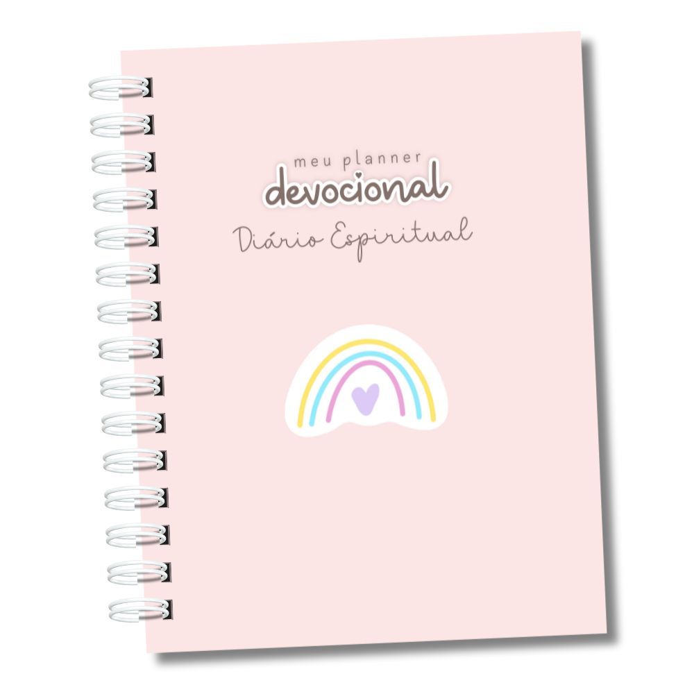 Planner Caderno Agenda Devocional Católico Encontro com Deus Presentes Mães Amigas