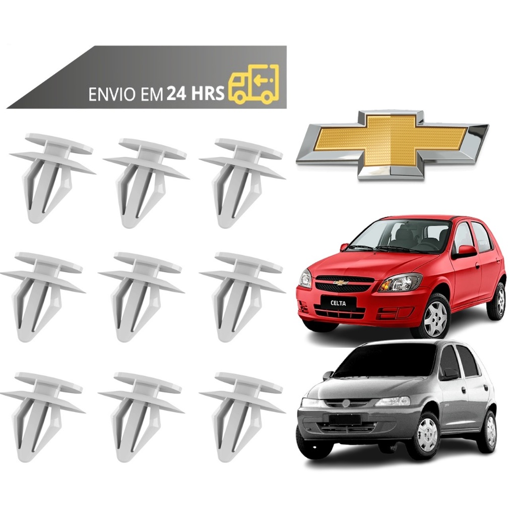 Grampo Presilha Forro da Porta Celta 2001 a 2016 em Oferta na Shopee