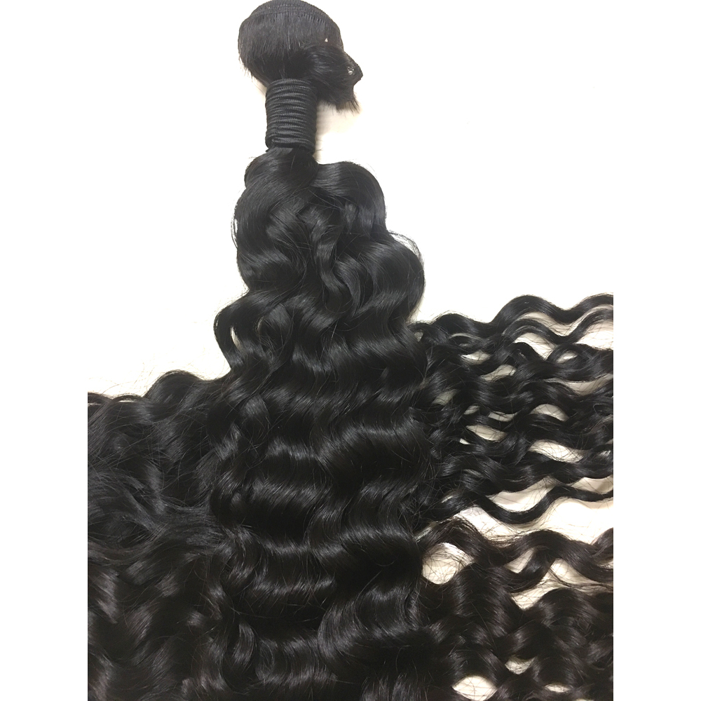 Cabelo Humano Cacheado Natural Ondulado 50 Cm Telado 100g Cabelo Brasileiro na Tela
