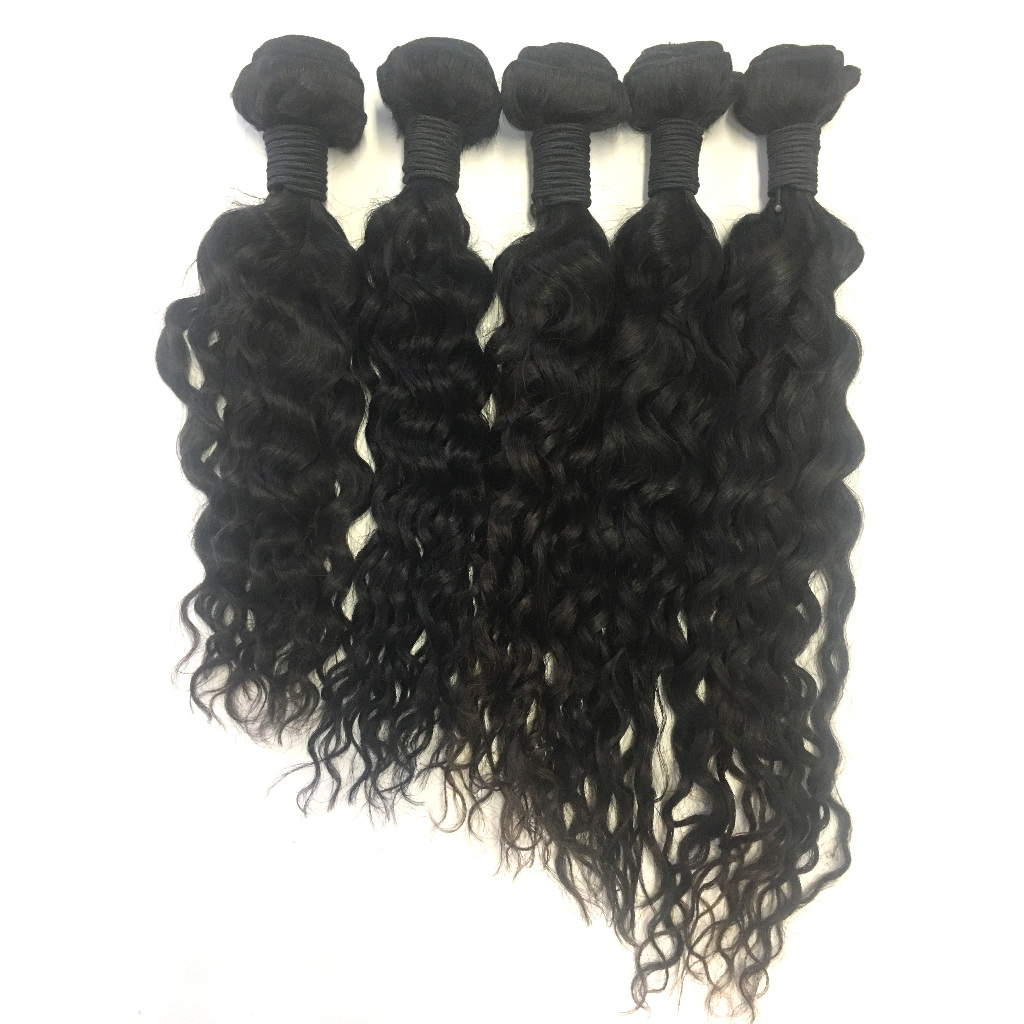 Cabelo Humano Natural Cacheado Ondulado Tecido na Tela 100g Cabelo Brasileiro