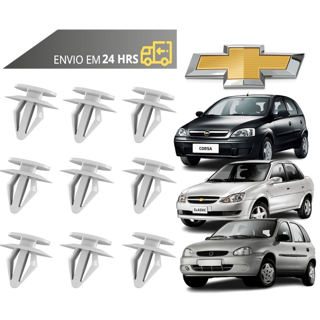 Grampo Presilha Forro da Porta Corsa 1994 a 2015 em Oferta na Shopee