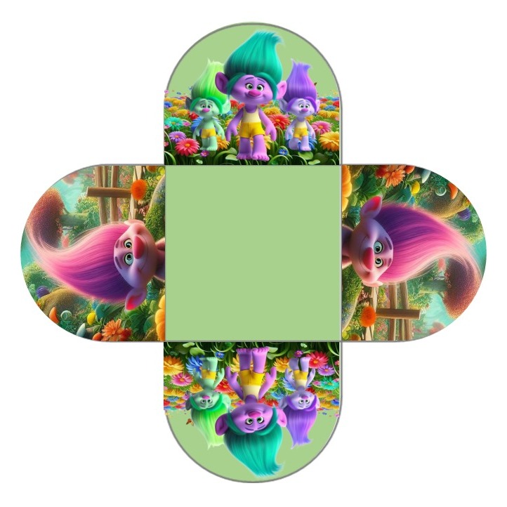 30 FORMINHAS TEMA TROLLS - DECORAÇÃO DE MESA, DOCINHOS, ENFEITES DE MESA, ANIVERSÁRIO, FORMINHAS