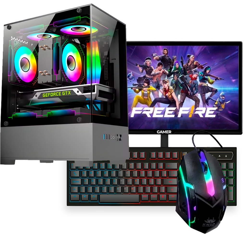 Computador i5  + 8GB + Ssd 480gb GT 210 1GB Gamer Ultra / 500W + Monitor 19"
