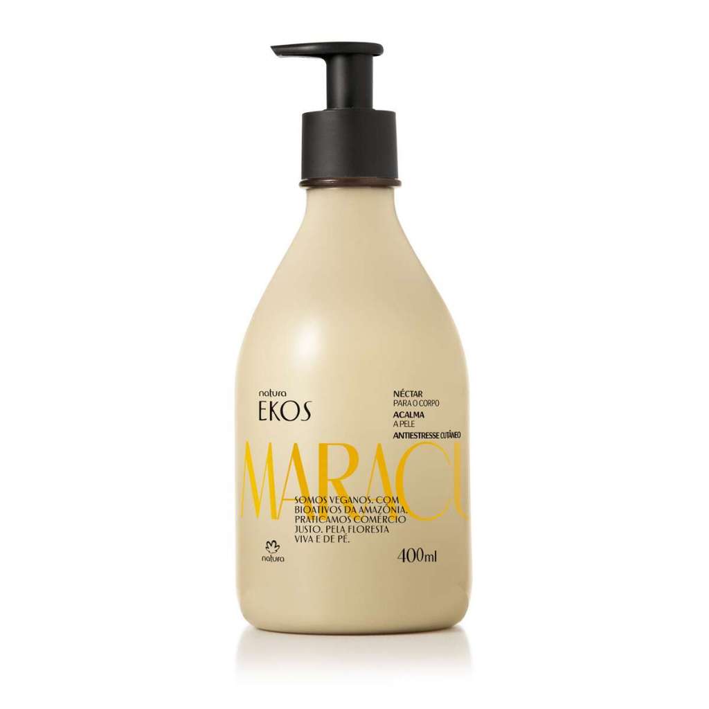 Hidratante para o Corpo Ekos 400ml Maracujá, Pitanga, Castanha