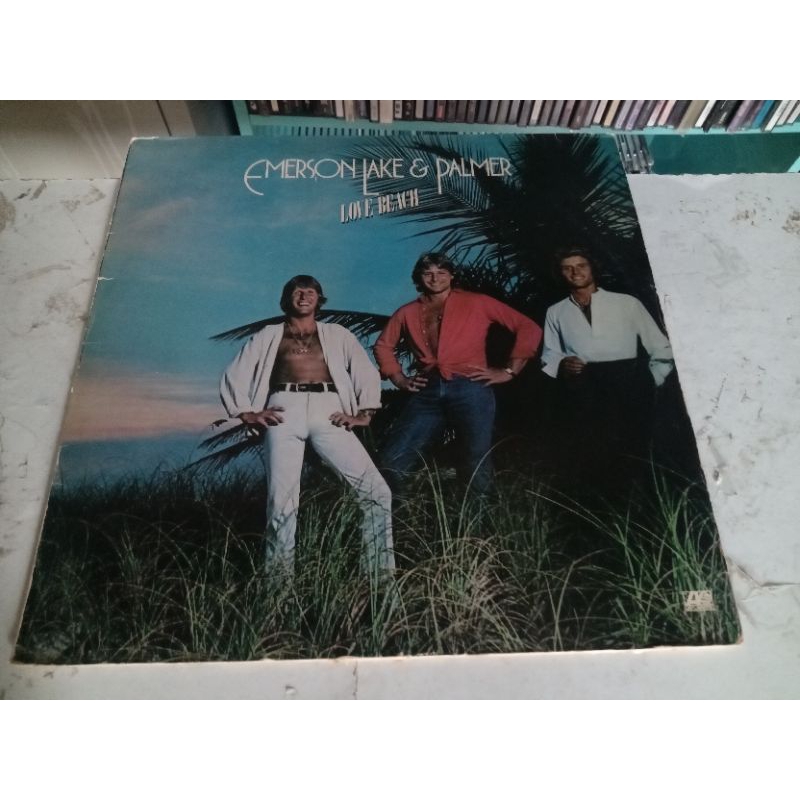 Lp Emerson Lake & Palmer Love Beach - Vinil Excelente