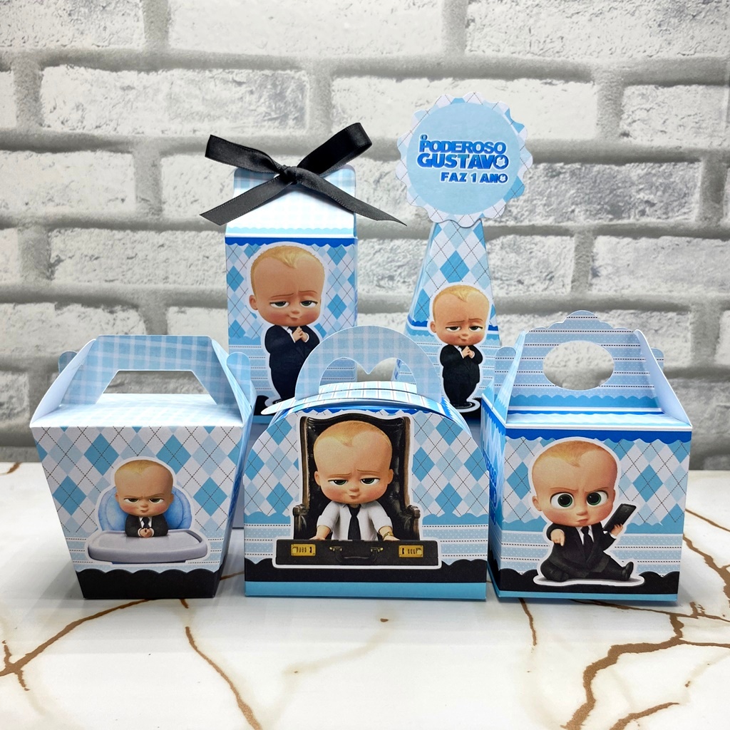 PEGUE E MONTE Festa Poderoso Chefinho Personalizado | Caixinhas | Lembrancinha | Mimos | Aniversário Infantil