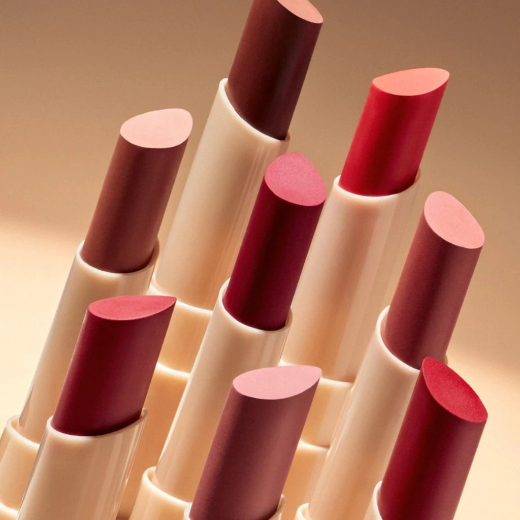 Batom Creamy Matte Glass HBF567 Ruby Rose Alta Cobertura