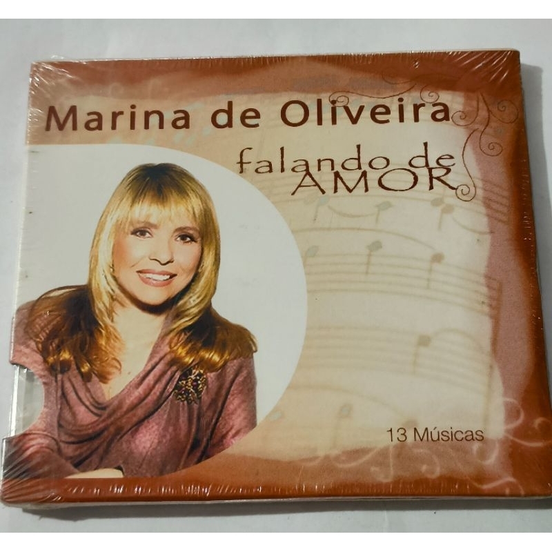 Cd Marina de Oliveira - Falando de Amor - Lacrado