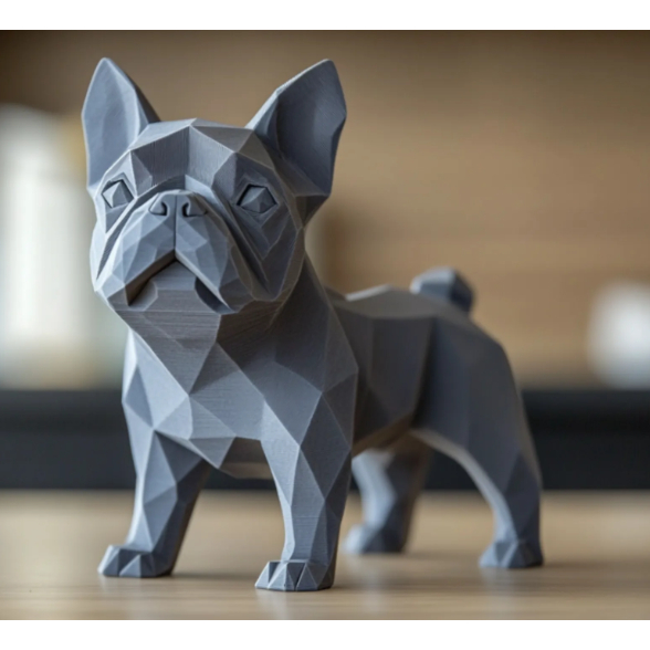 Bulldog Francês Miniatura 4 Tamanhos Cachorro Cão Presente Criativo em Oferta na Shopee