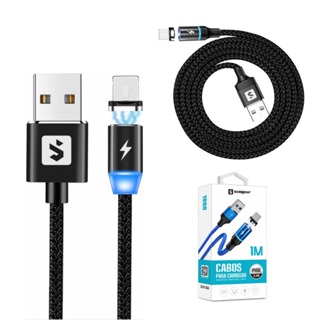 Kit C/2 Cabo Magnetico  V8, J3 Prime, Lenovo , Usb E Micro-usb em Oferta na Shopee