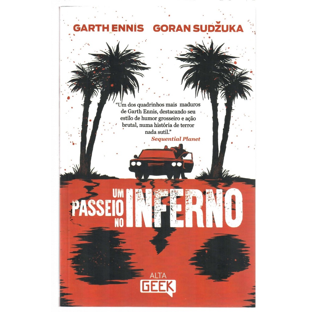 Um Passeio No Inferno Vol. 1 e Vol. 2 (A catedral) (11/2022 e 08/2023) Editora Alta Geek - Capa Coum