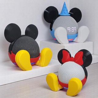 Suporte Alexa Echo Dot 4 ou Echo Dot 5 Mickey OU Minnie Disney Escultura, Presente, decora...