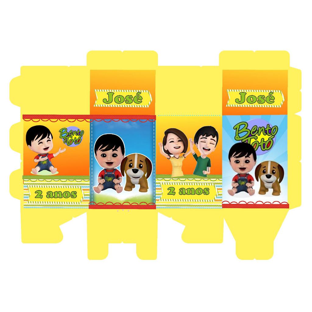 10 Caixinhas Milk Bento e totó Personalizada - Fazemos varios temas consulte