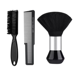 Kit Espanador Bolinha + escovinha de disfarçe + pente corrido em Oferta na Shopee