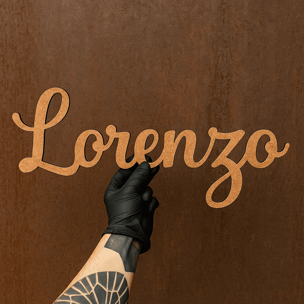 70CM Nome Personalizado MDF Cru Artesanato Aplique frase Convite aniversário lembrancinha decoração