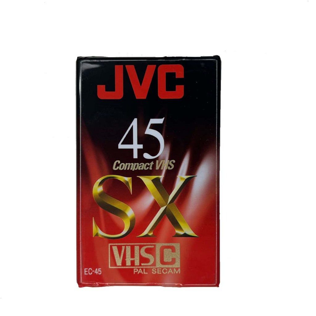 JVC Fita VHS C compact SX45 para filmadora