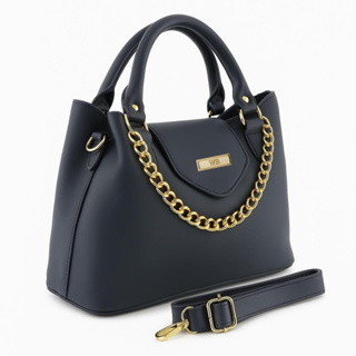 Bolsa Feminina Com Alça Tiracolo e de Mão + Detalhe em Corrente Willibags em Oferta na Shopee