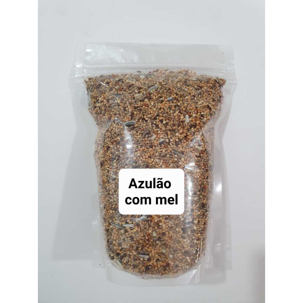Mistura de sementes para Azulão, bicudo e curió com mel - Combat Birds