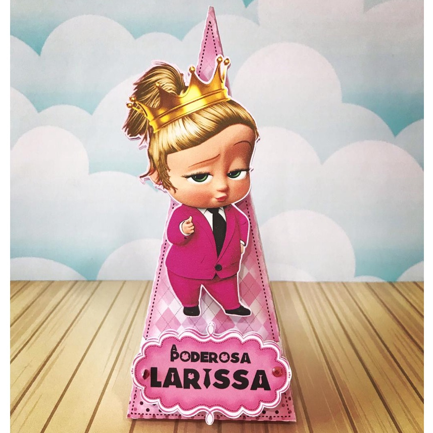 5/10/15/20 Caixa Cone Personalizada Festa  A PODEROSA CHEFINHA Lembrancinha Pegue e Monte