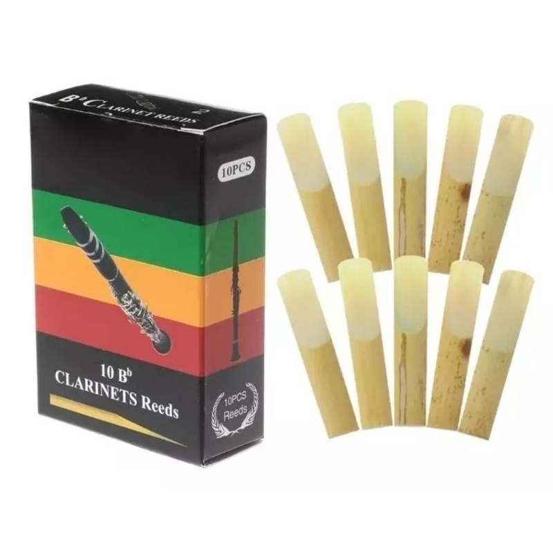 Palheta para Clarinete Riyin N 2,5  com 10 unidades em Oferta na Shopee