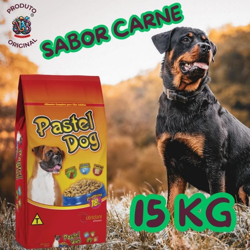 Ração para Cachorros Sabor Carne 15 kg para Cães Adultos 15kg Envio Imediato em Oferta na Shopee